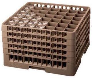 Casier de lavage pour verres 500 x 500 mm 49 cases