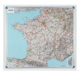 Carte routière de la France