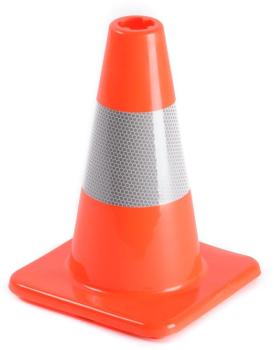 Cône de signalisation - 30 cm