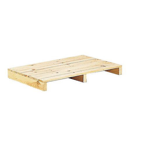 Palette bois à plateau plein