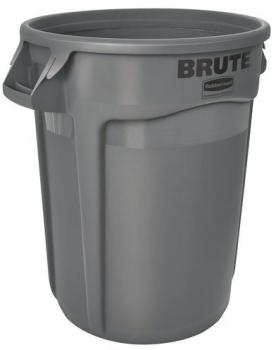 Conteneur rond Brute - Gris - 38 à 208 L