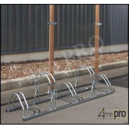 Ratelier Au Sol 5 Vélos 2 Niveaux