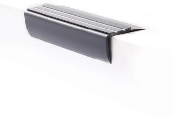 Profilés pour nez-de-marche gris foncé 51 x 27 mm