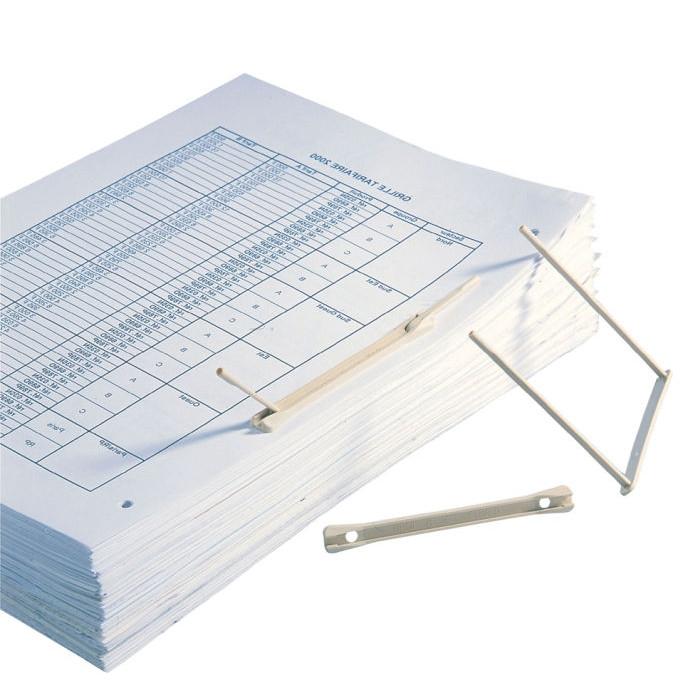 Relieur darchives en plastique