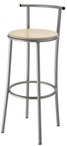 Tabouret haut avec dossier