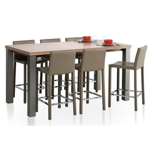 TABLE RECTANGULAIRE STRATIFIÉE 110cm QUADRA