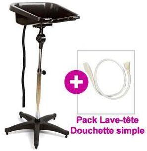 Pack Lave tete noir Rio avec Douchette simple