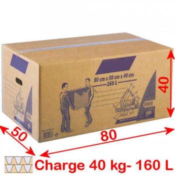 Carton de déménagement 160 litres