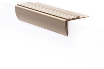 Profilés pour nez-de-marche marron clair 51 x 27 m