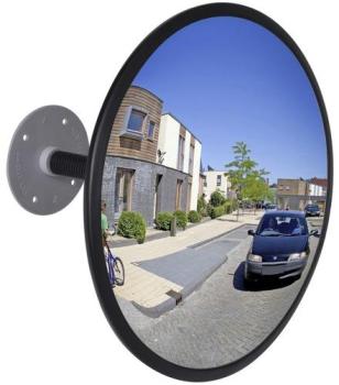 VidaXL Miroir convexe dintérieur noir en acryliqu