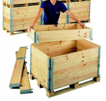 Rehausse palette en bois