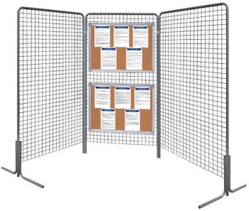 Pied pour grilles dexposition