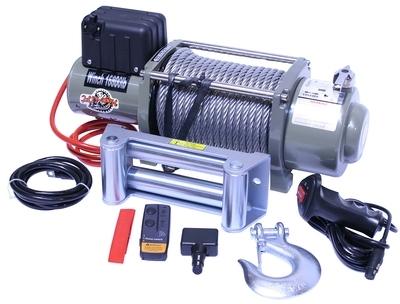 Treuil électrique 12V 7620KG 4200W, Treuil à câble