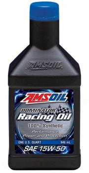 HUILE MOTEUR AUTO RACING AMSOIL 4T 15W50 100 % SYN