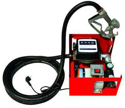 Pompe à fuel ou gasoil autoaspirante mobile, 230V