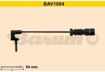 BARUM - Contact davertissement, usure des plaquet