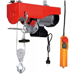 Treuil palan électrique 220V 500 / 1000KG 1600W av