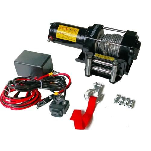 Treuil électrique 12V 1360KG 1000W, Treuil à câble