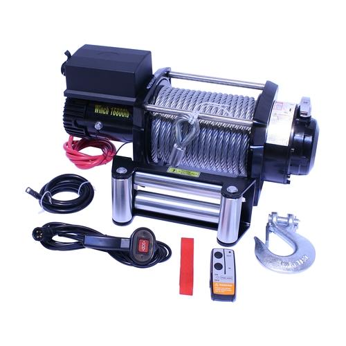 Treuil électrique 12V 7620KG 4500W, Treuil à câble