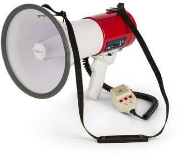Auna 80 W mégaphone MEGA080USB lecteur Mp3 fonctio