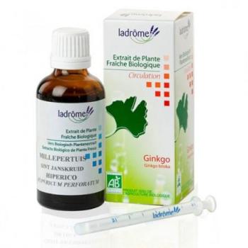 Ladrôme Extrait de Plante Fraîche Ginkgo 50 ml Ladrôme Extrait de Plante