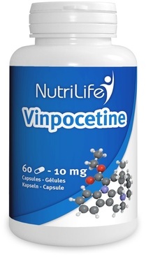 Vinpocétine - 60 gélules végétales - 10 mg