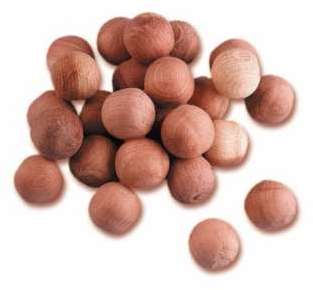 Lot de 15 billes en cèdre naturel,