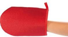 Gant nettoyant textile