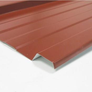 Bac acier galvanisé laqué 900/25 Rouge - / /