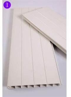 Lame de volet PVC alvéolaire Blanc 235x24