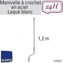 Manivelle à crochet Simu --1200mm -- Manivelle vo