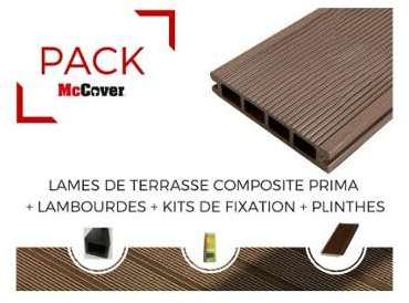 PACK Lame de terrasse composite Prima ACCESSOIRES