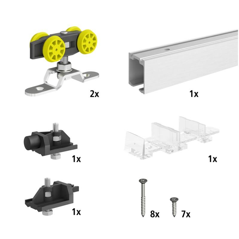 Système coulissant SLIDUP 160 pour 1 porte jusqu
