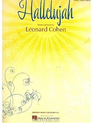 Hallelujah Leonard Cohen PVG