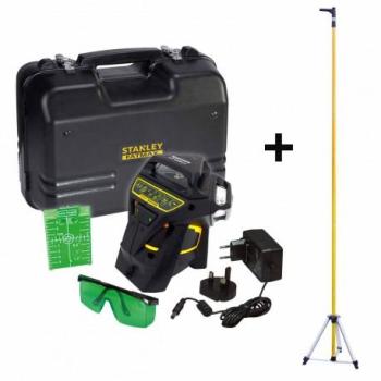 PACK Niveau laser Multiligne X3R 360° VERT + Acces