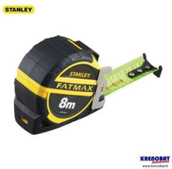 Mesure ruban fluorescent 8 m x 32 mm FatMax STANLEY Mesure ruban fluorescent 8