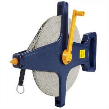 Mètre ruban de mesure 100m Tous travaux 44cm x 4 5cm Mètre ruban de mesure 100m