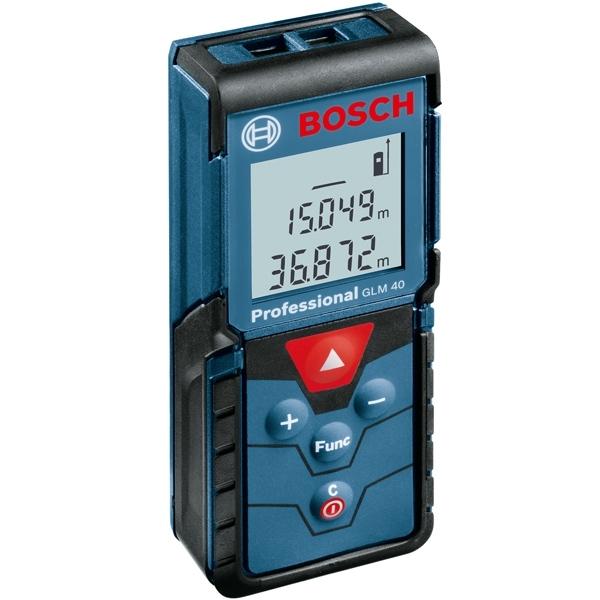 Bosch télémètre laser portée 40 m - glm40 - 0601072900 Bosch télémètre laser portée