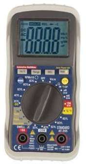 MULTIMETRE NUMERIQUE 4 DIGITS - 44 PLAGES - 10A/FR