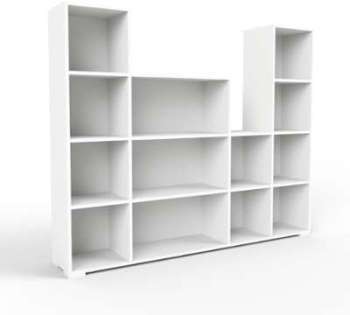 Range CD blanc - bois certifié - 192 x 158 x 35 -