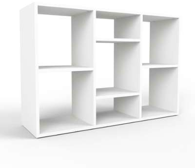 Range CD blanc - bois certifié - 118 x 79 x 35 - m