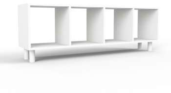 Etagère Cube blanc - 156 x 53 x 35 Etagère Cube blanc - 156 x