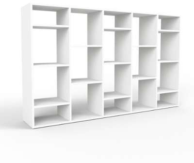 Range CD blanc - bois certifié - 194 x 118 x 35 -