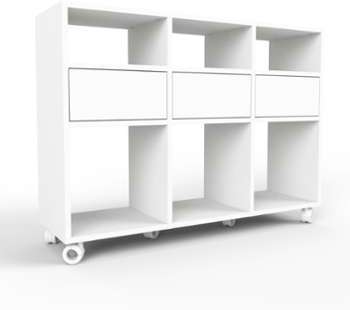 Range CD blanc - Design moderne et personnalisable Range CD blanc - Design moderne