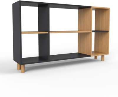 Range CD chêne - bois certifié - 154 x 91 x 35 - m