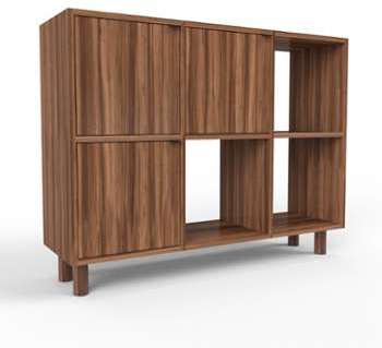 Etagère Cube noyer - 118 x 91 x 35 Etagère Cube noyer - 118 x