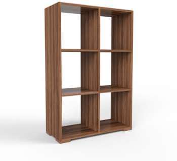 Etagère Cube noyer - 79 x 120 x 35 Etagère Cube noyer - 79 x