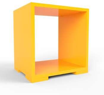 Etagère Cube jaune - 41 x 43 x 35 Etagère Cube jaune - 41 x