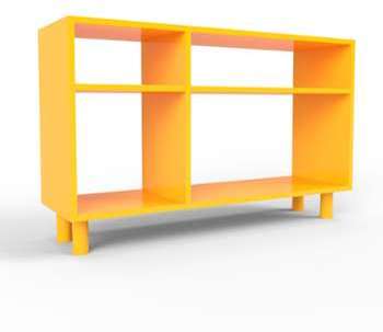 Range CD jaune - Design moderne et personnalisable Range CD jaune - Design moderne