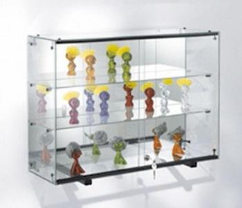 Vitrine d exposition murale verre